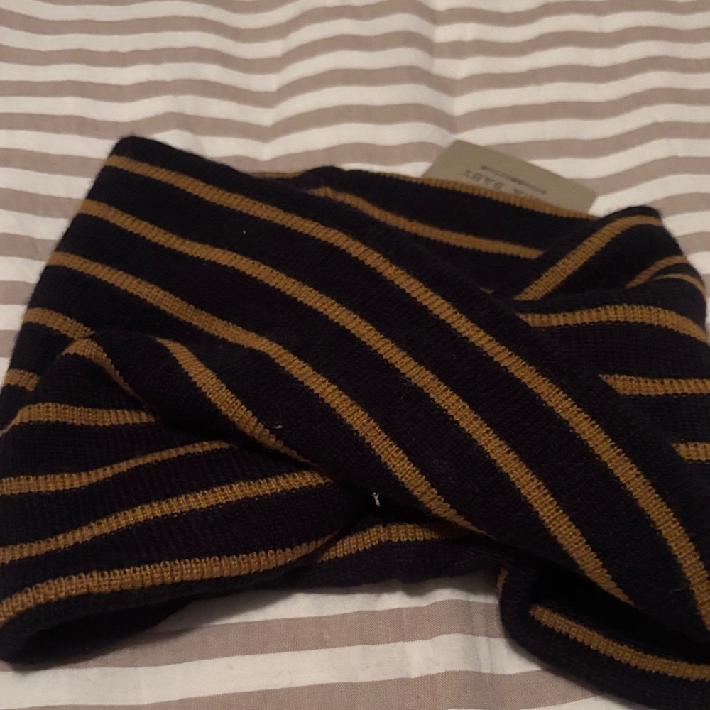 NWT Zara Baby Striped Scarf